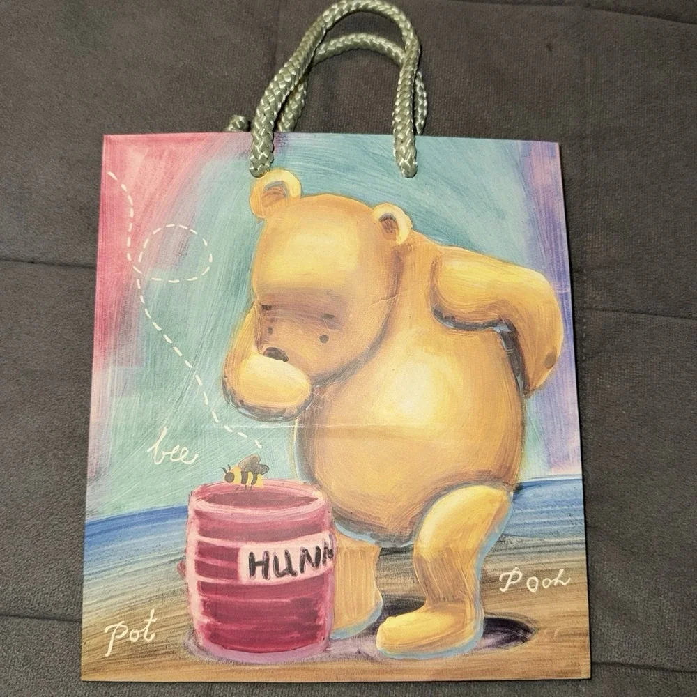 Classic Winnie the Pooh & Piglet Gift Bags 9x8 Disney Baby Shower